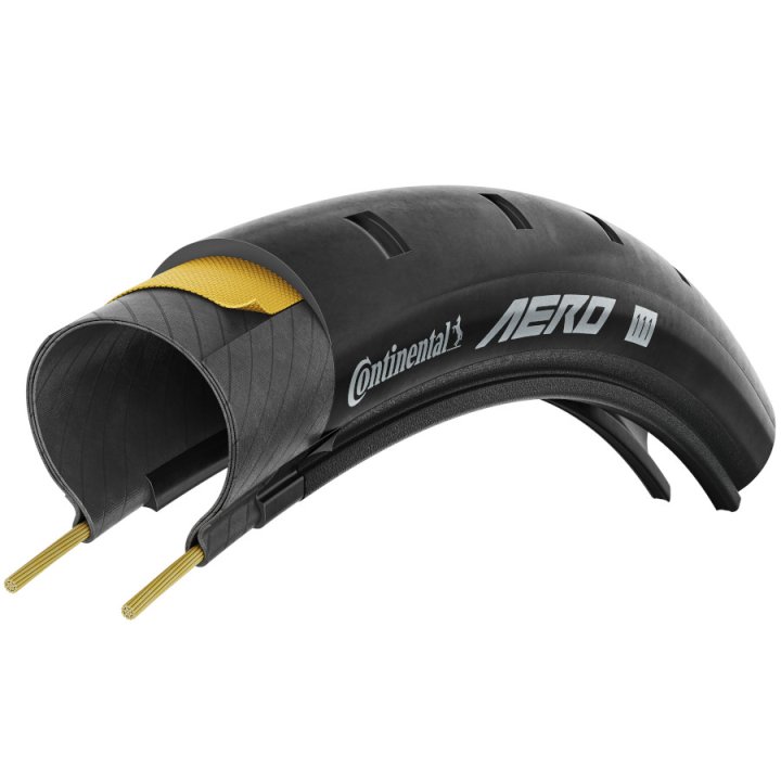 DT Swiss | Continental Système de Roue WTS - Set ERC 1400 DICUT 45 + Pneu Pliable Aero 111 / GP 5000 S - 28" | 12x100/12x142mm - HG-L / XDR – Image 2