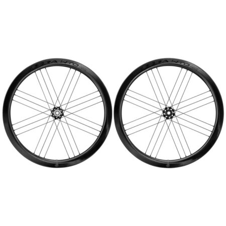 Campagnolo Paire de Roues - Bora WTO 45 C23 DB - 28" | Carbon | 2-Way Fit | AFS - 12x100mm | 12x142mm - HG