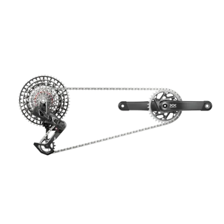 Groupe SRAM XX-SL EAGLE T-TYPE AXS EAGLE 12V Q174 DUB 34 Dents 10/52 USB-C