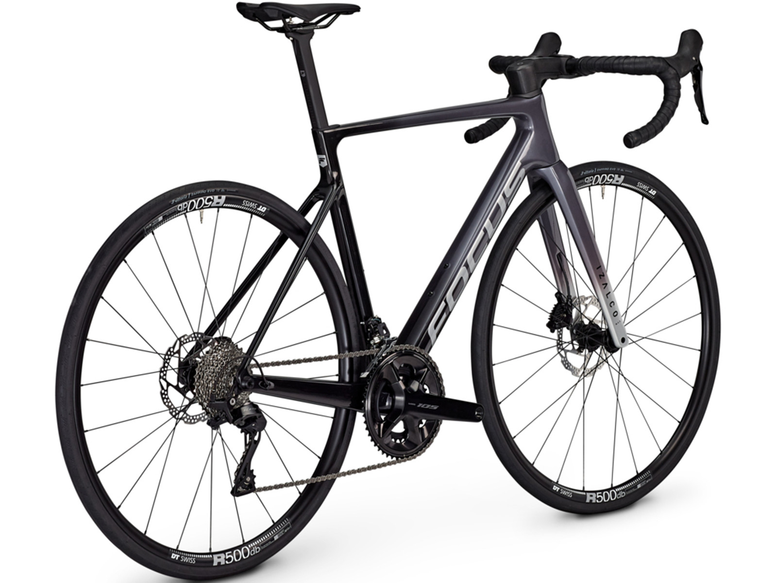 Vélo course carbone Focus Izalco Max 8.7 steelgrey/blackmetallic - 12v 105 mécanique 2026 – Image 4