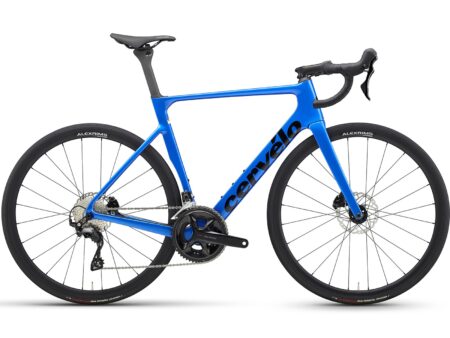 Vélo de course aéro en carbone Cervélo Soloist 105 azure 12v 2025