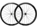 Roues de route en carbone Enve SES 3.4 noires 39/43 mm, compatibles avec freins à disque et tubeless, 2024-2025