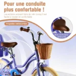 Vélo Enfant Rully – Roues 12 pouces Stabilisateurs – Guidon/Selle réglables – Image 39