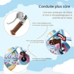 Vélo Enfant Rully – Roues 12 pouces Stabilisateurs – Guidon/Selle réglables – Image 9