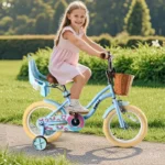 Vélo Enfant Rully – Roues 12 pouces Stabilisateurs – Guidon/Selle réglables – Image 11