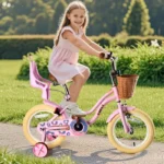 Vélo Enfant Rully – Roues 12 pouces Stabilisateurs – Guidon/Selle réglables – Image 27