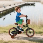 Vélo Enfant Rully – Roues 12 pouces Stabilisateurs – Guidon/Selle réglables – Image 32