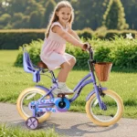 Vélo Enfant Rully – Roues 12 pouces Stabilisateurs – Guidon/Selle réglables – Image 42